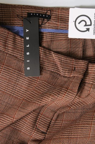 Дамски панталон Sisley, Размер M, Цвят Кафяв, Цена 78,84 лв.