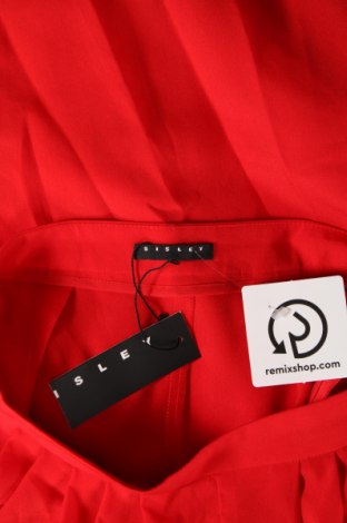 Pantaloni de femei Sisley, Mărime XS, Culoare Roșu, Preț 480,26 Lei