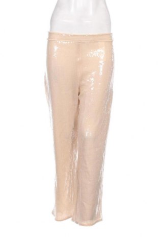 Дамски панталон Stefanel, Размер M, Цвят Бежов, Цена 49,16 лв.