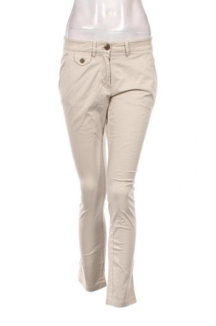 Дамски панталон Stefanel, Размер S, Цвят Бежов, Цена 24,01 лв.
