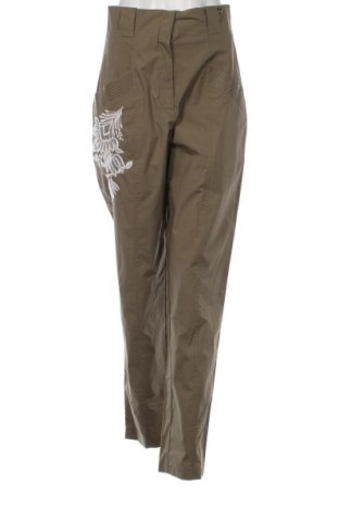 Дамски панталон TWINSET, Размер L, Цвят Зелен, Цена 172,20 лв.