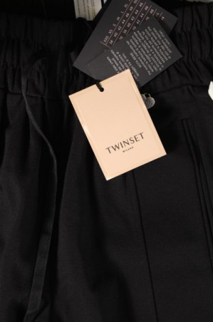 Дамски панталон TWINSET, Размер M, Цвят Черен, Цена 144,72 лв.