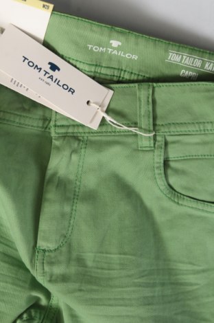 Дамски панталон Tom Tailor, Размер L, Цвят Зелен, Цена 34,80 лв.