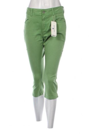 Γυναικείο παντελόνι Tom Tailor, Μέγεθος L, Χρώμα Πράσινο, Τιμή 17,94 €