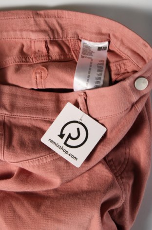 Дамски панталон Uniqlo, Размер M, Цвят Пепел от рози, Цена 39,02 лв.