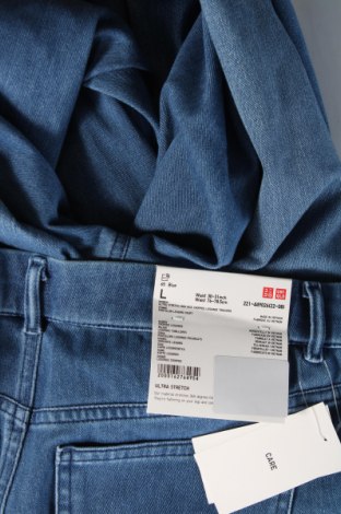 Pantaloni de femei Uniqlo, Mărime L, Culoare Albastru, Preț 237,47 Lei