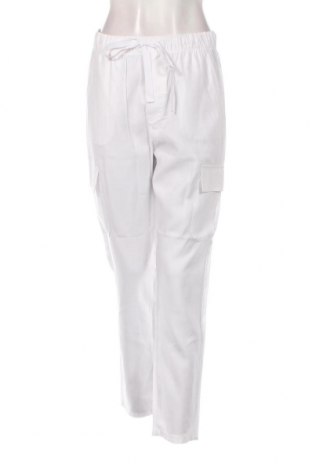 Дамски панталон United Colors Of Benetton, Размер S, Цвят Бял, Цена 37,20 лв.