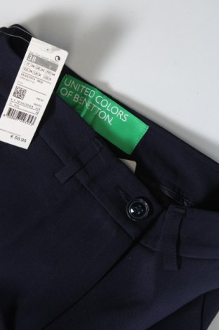 Damskie spodnie United Colors Of Benetton, Rozmiar XXS, Kolor Niebieski, Cena 81,16 zł