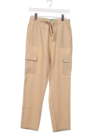 Damskie spodnie United Colors Of Benetton, Rozmiar XS, Kolor Beżowy, Cena 76,85 zł