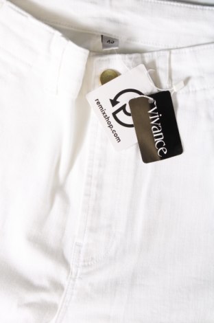 Дамски панталон Vivance, Размер M, Цвят Бял, Цена 19,78 лв.