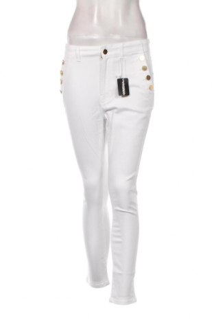 Дамски панталон Vivance, Размер M, Цвят Бял, Цена 19,78 лв.