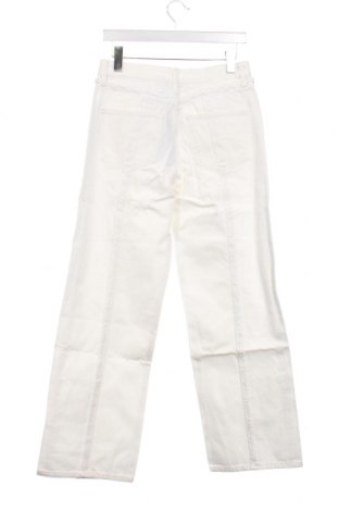 Pantaloni de femei Weekday, Mărime M, Culoare Alb, Preț 67,44 Lei