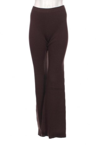 Pantaloni de femei Weekday, Mărime XL, Culoare Maro, Preț 61,18 Lei