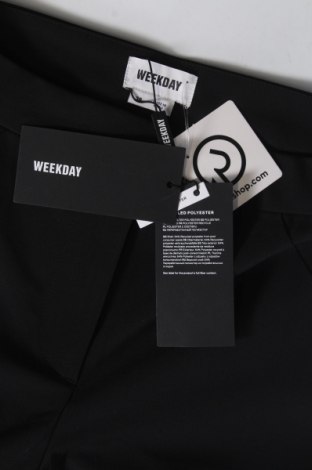 Γυναικείο παντελόνι Weekday, Μέγεθος S, Χρώμα Μαύρο, Τιμή 47,94 €