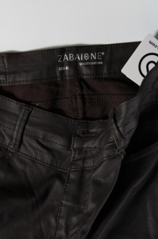 Pantaloni de femei Zabaione, Mărime L, Culoare Maro, Preț 36,84 Lei
