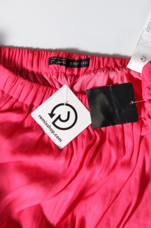 Дамски панталон Zara, Размер L, Цвят Розов, Цена 54,00 лв.