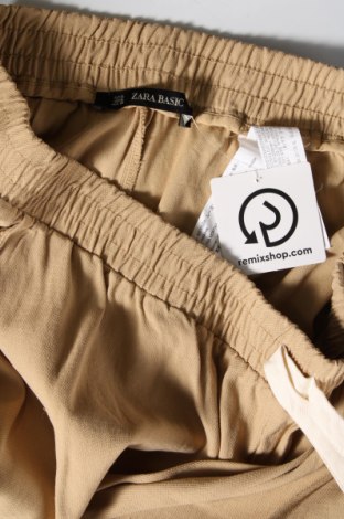 Дамски панталон Zara, Размер XL, Цвят Кафяв, Цена 24,00 лв.