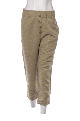 Дамски панталон Zara, Размер S, Цвят Бежов, Цена 4,56 лв.