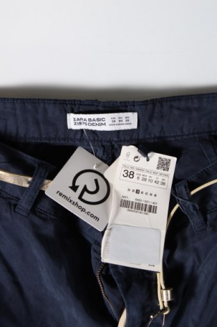 Дамски панталон Zara, Размер M, Цвят Син, Цена 54,10 лв.