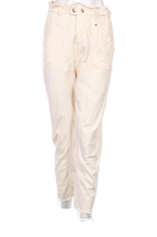 Дамски панталон Zara, Размер S, Цвят Екрю, Цена 29,11 лв.