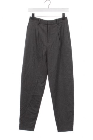 Pantaloni de femei Zara, Mărime XS, Culoare Gri, Preț 34,74 Lei