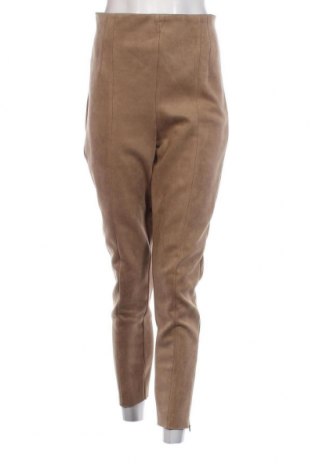Дамски панталон Zara, Размер XL, Цвят Кафяв, Цена 12,00 лв.