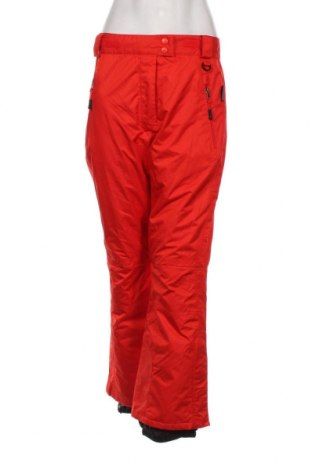 Дамски панталон за зимни спортове Crivit, Размер M, Цвят Червен, Цена 30,75 лв.
