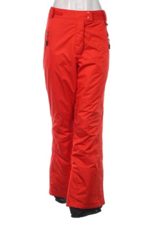 Дамски панталон за зимни спортове Crivit, Размер XL, Цвят Червен, Цена 42,75 лв.
