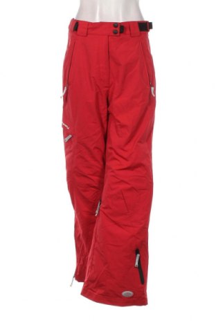Дамски панталон за зимни спортове Exxtasy, Размер M, Цвят Червен, Цена 37,50 лв.