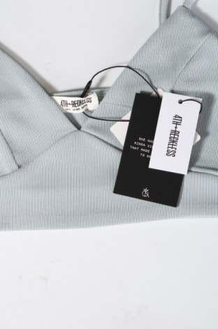 Γυναικείο αμάνικο μπλουζάκι 4th & Reckless, Μέγεθος XXS, Χρώμα Μπλέ, Τιμή 5,98 €