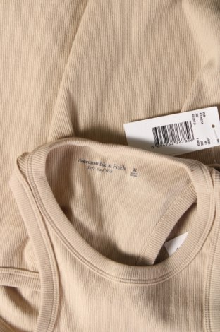 Γυναικείο αμάνικο μπλουζάκι Abercrombie & Fitch, Μέγεθος XL, Χρώμα  Μπέζ, Τιμή 15,25 €