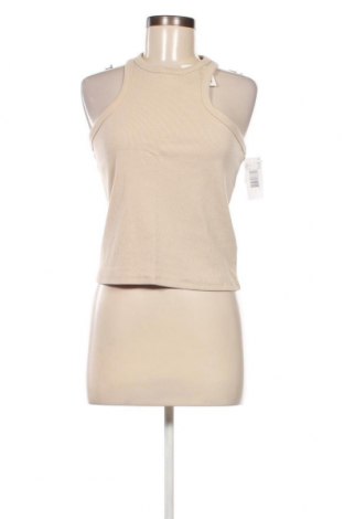 Damska koszulka na ramiączkach Abercrombie & Fitch, Rozmiar XL, Kolor Beżowy, Cena 61,84 zł