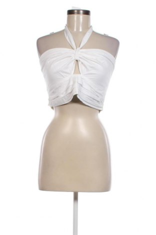 Γυναικείο αμάνικο μπλουζάκι Abercrombie & Fitch, Μέγεθος L, Χρώμα Λευκό, Τιμή 14,95 €
