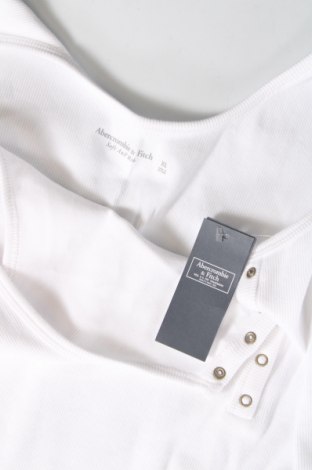 Damska koszulka na ramiączkach Abercrombie & Fitch, Rozmiar XL, Kolor Biały, Cena 83,48 zł