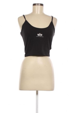 Γυναικείο αμάνικο μπλουζάκι Alpha Industries, Μέγεθος M, Χρώμα Μαύρο, Τιμή 11,96 €