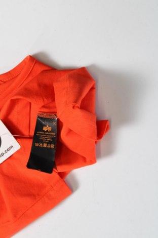 Damska koszulka na ramiączkach Alpha Industries, Rozmiar S, Kolor Pomarańczowy, Cena 61,84 zł
