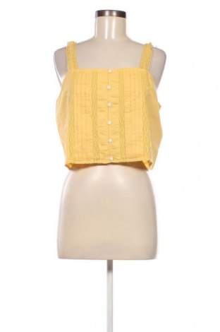 Γυναικείο αμάνικο μπλουζάκι American Eagle, Μέγεθος L, Χρώμα Κίτρινο, Τιμή 6,58 €