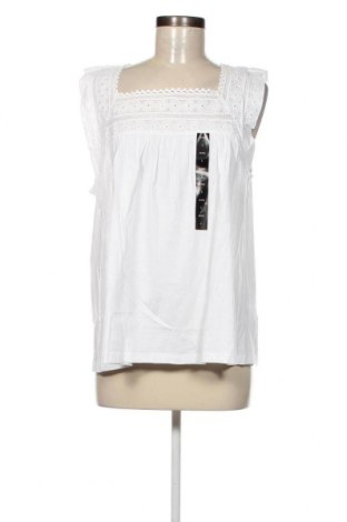 Γυναικείο αμάνικο μπλουζάκι Banana Republic, Μέγεθος L, Χρώμα Λευκό, Τιμή 29,90 €