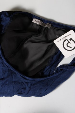 Γυναικείο αμάνικο μπλουζάκι Bershka, Μέγεθος S, Χρώμα Μπλέ, Τιμή 3,57 €
