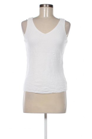 Γυναικείο αμάνικο μπλουζάκι Comma,, Μέγεθος M, Χρώμα Λευκό, Τιμή 14,85 €