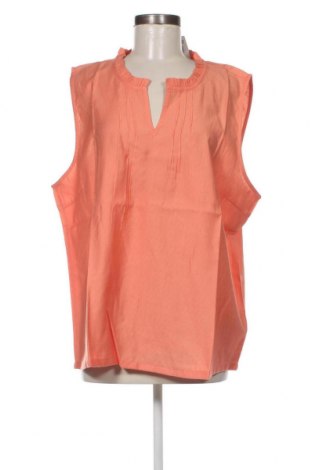 Γυναικείο αμάνικο μπλουζάκι Cream, Μέγεθος XL, Χρώμα Πορτοκαλί, Τιμή 17,04 €