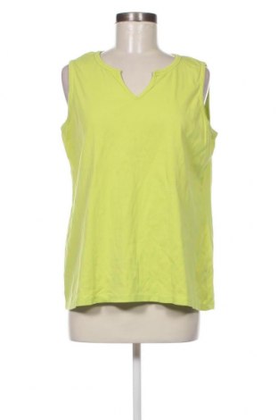 Γυναικείο αμάνικο μπλουζάκι G.W., Μέγεθος L, Χρώμα Πράσινο, Τιμή 6,12 €