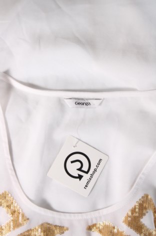 Γυναικείο αμάνικο μπλουζάκι George, Μέγεθος M, Χρώμα Λευκό, Τιμή 3,39 €