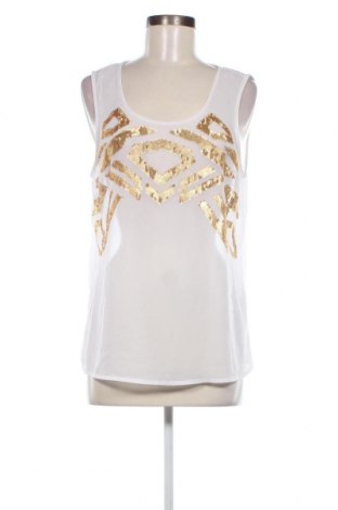 Γυναικείο αμάνικο μπλουζάκι George, Μέγεθος M, Χρώμα Λευκό, Τιμή 3,79 €