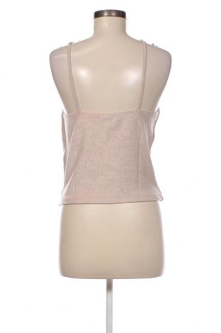 Γυναικείο αμάνικο μπλουζάκι Gina Tricot, Μέγεθος XL, Χρώμα  Μπέζ, Τιμή 5,99 €