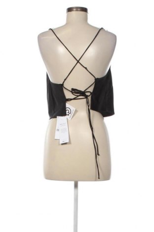 Γυναικείο αμάνικο μπλουζάκι Gina Tricot, Μέγεθος M, Χρώμα Μαύρο, Τιμή 6,26 €