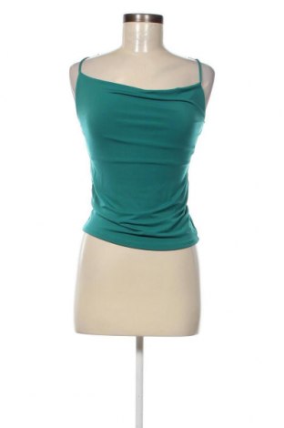Γυναικείο αμάνικο μπλουζάκι Gina Tricot, Μέγεθος XS, Χρώμα Πράσινο, Τιμή 13,92 €