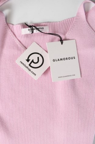 Tricou de damă Glamorous, Mărime L, Culoare Roz, Preț 57,23 Lei