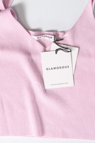 Γυναικείο αμάνικο μπλουζάκι Glamorous, Μέγεθος M, Χρώμα Ρόζ , Τιμή 4,78 €