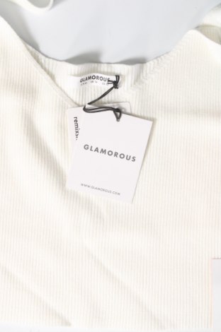 Damentop Glamorous, Größe XL, Farbe Weiß, Preis 8,97 €